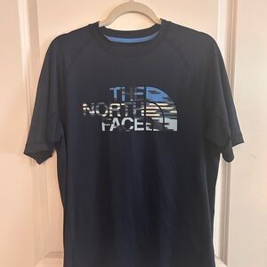 The North Face Men's Blue Crew Neck Tee